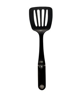 KitchenAid nylon Black Slotted Turner Spatula - Kitchen Utensil